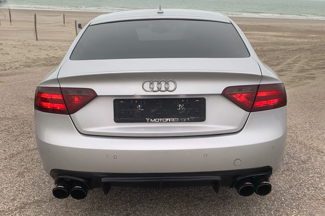 DIFFUSORE AUDI A5 SPORTBACK FACELIFT ( 2012-2016 )PER PARAURTI STANDARD