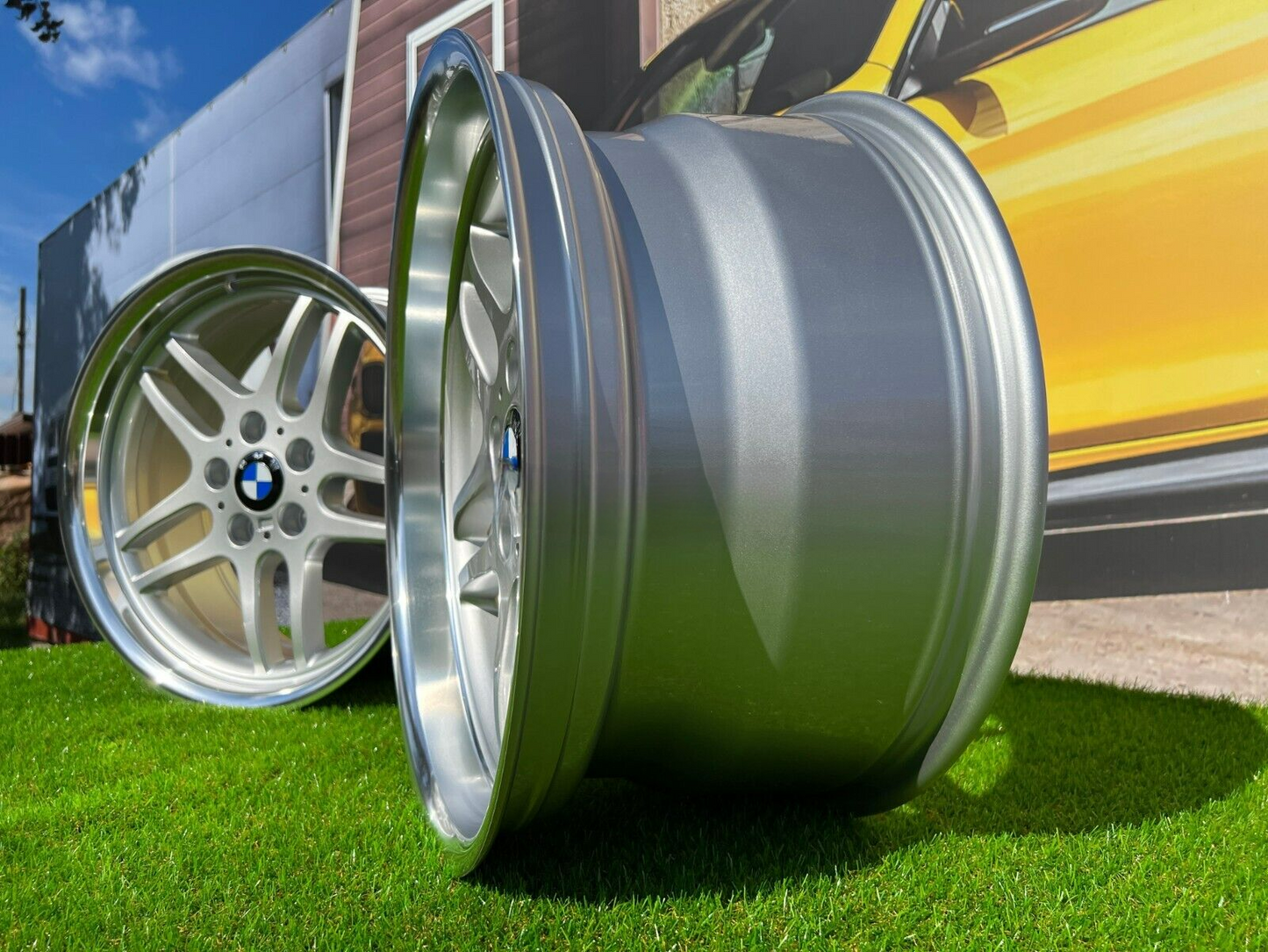 ADATTO per BMW E60 CERCHI IN LEGA 18 inch 5x120 Styling 37 Parallelo M5