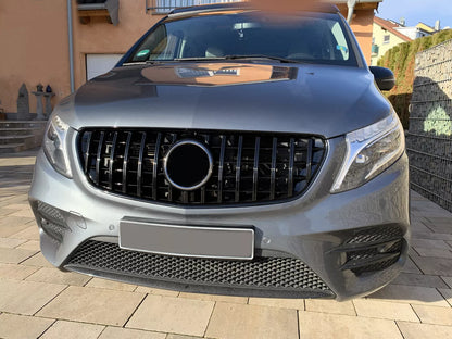 💎Griglia anteriore per Mercedes V W447 Facelift 2020+ GT R Panamericana Look 💎