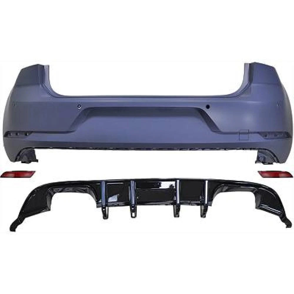 🔥PARAURTI POSTERIORE ADATTO PER VW GOLF 7, SPORTIVO 12-17 7 5r LOOK🔥