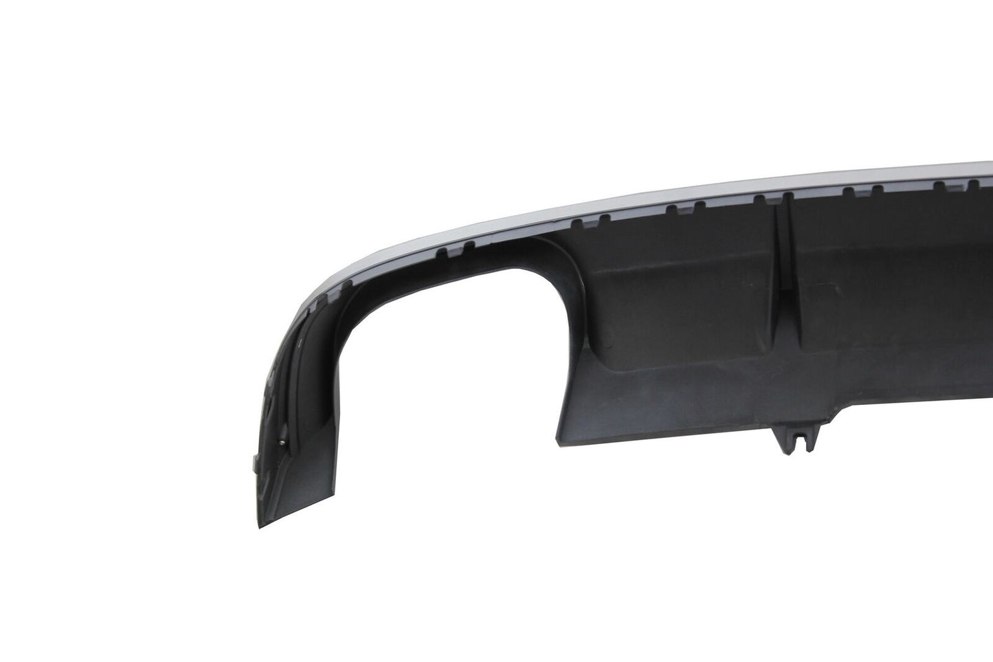 Diffusore paraurti per Audi A4 B9 8W Berlina Avant 16-18 punte scarico design S4