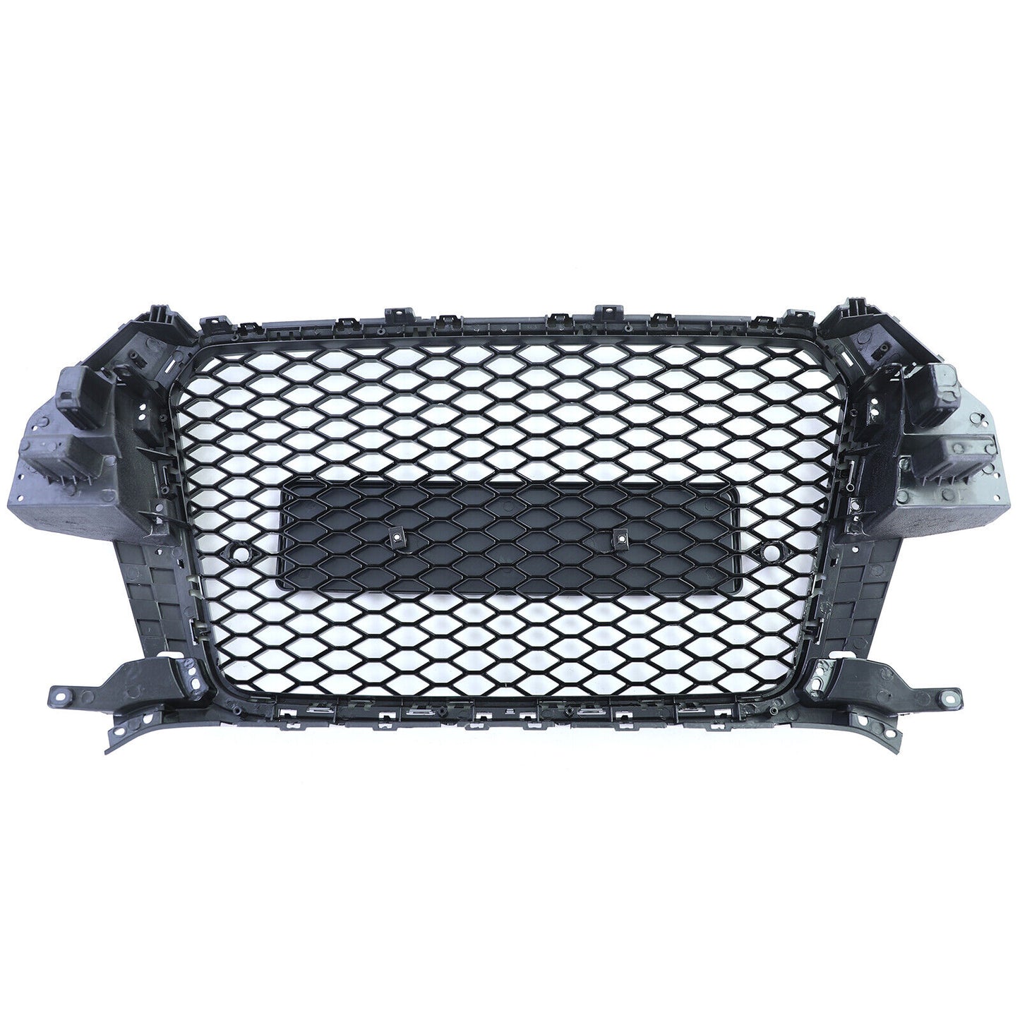 Glossy Sport Honeycomb Radiator Grille for Audi Q3 8U prefacelift 11-15