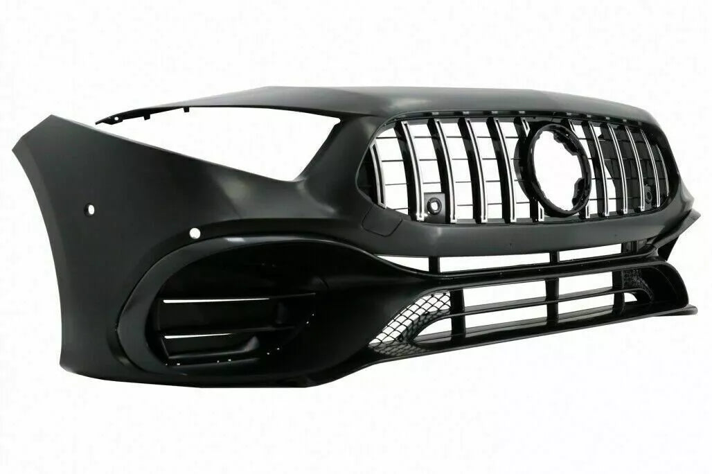 💥0221 PARAURTI ANTERIORE ADATTO PER MERCEDES CLASSE A W177 LOOK AMG A45S A45💥