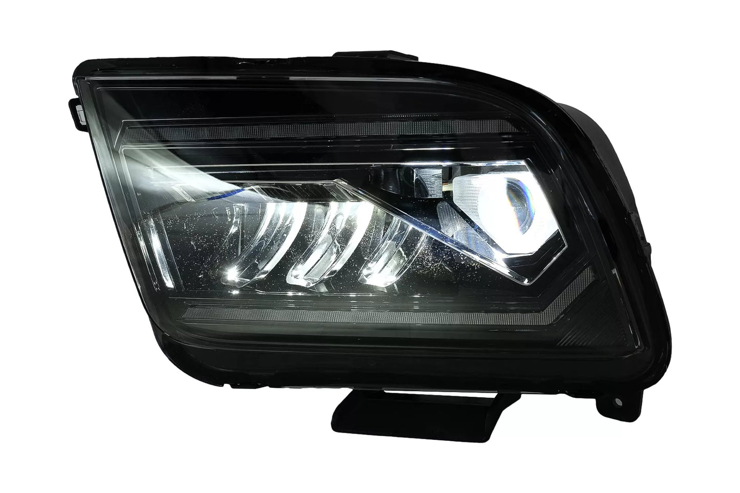 😎Fari LED per Mustang V Pre-Facelift 05-09 Luci Svolta Dinamiche Headlights😎
