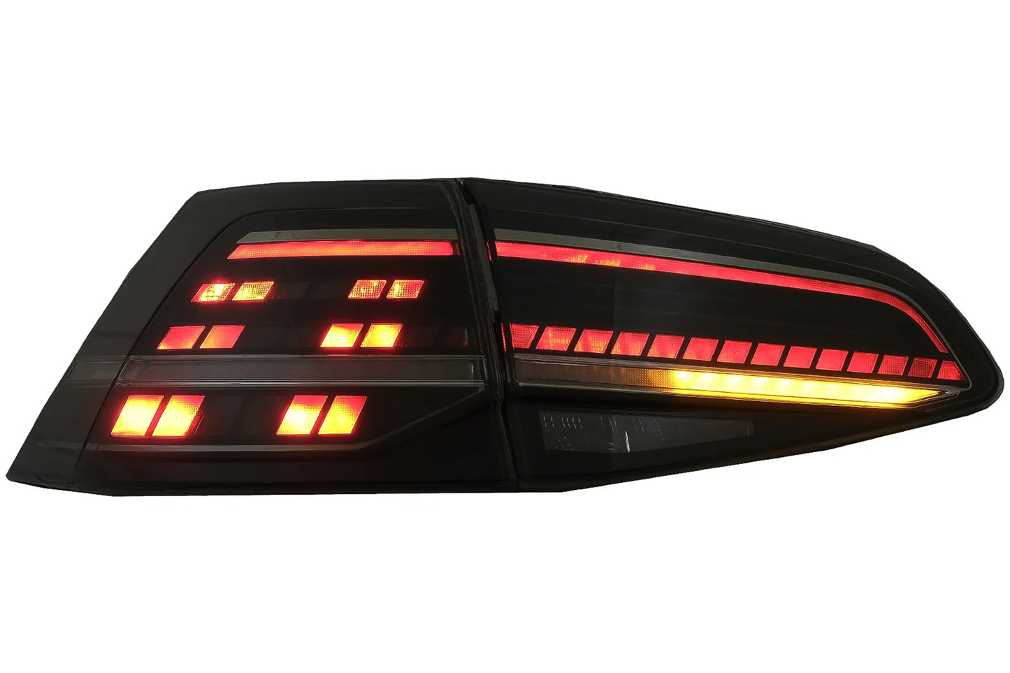 😍Fanali LED per VW Golf 7 e 7.5 VII 12-20 Facelift Retrofit G7.5 Look Dynamic😍