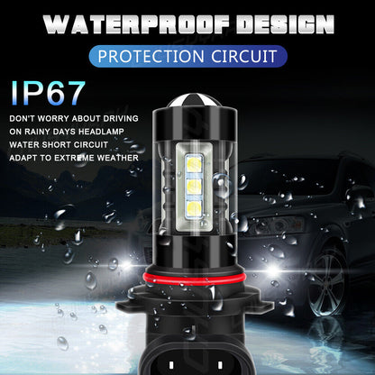 For Mazda 5 2007 2008 2009 -4x 9005 H7 LED Headlight H11 Fog Light Bulbs 6pcs 