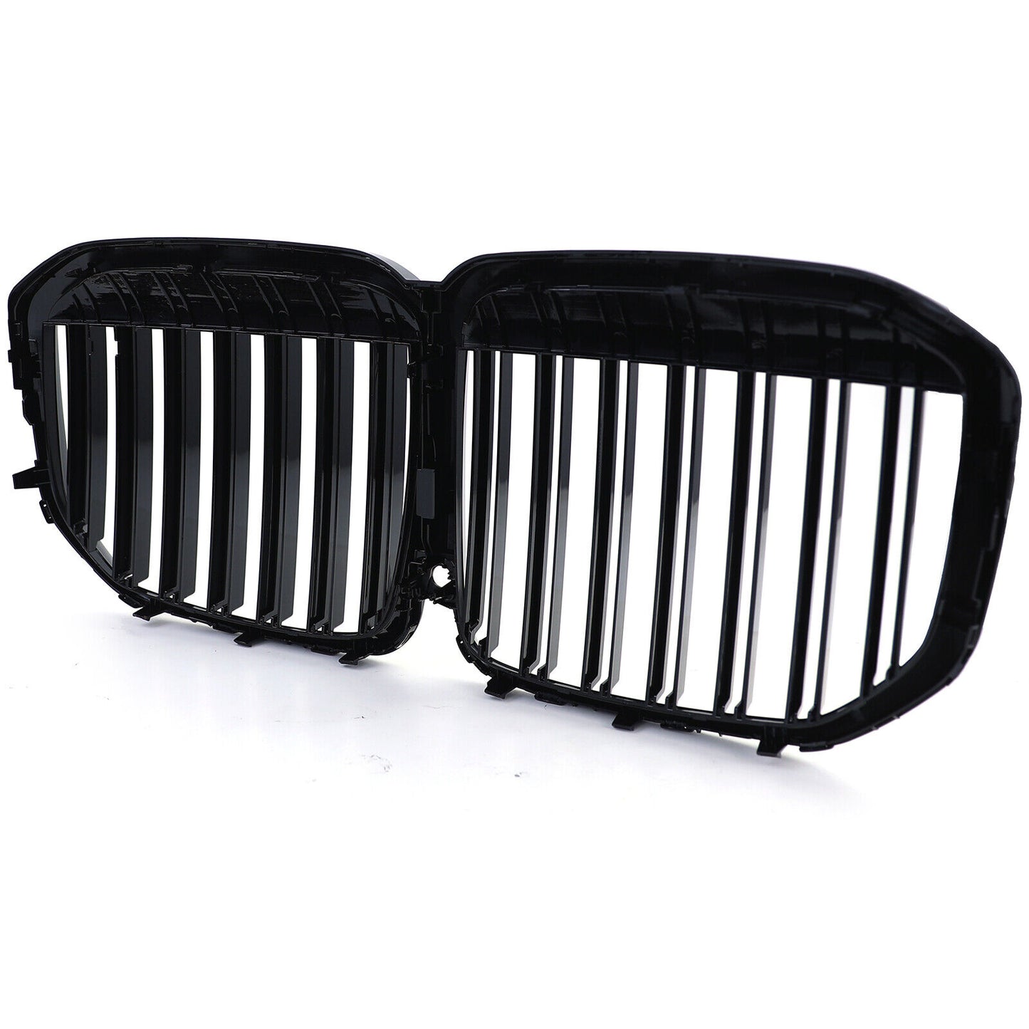 Performance Gloss Double Bar Radiator Grille Fit For BMW X7 G07 2019+ 