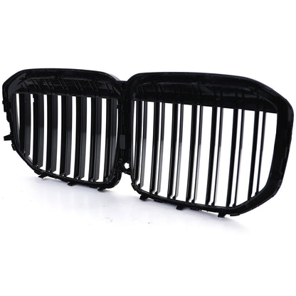 Performance Gloss Double Bar Radiator Grille Fit For BMW X7 G07 2019+ 