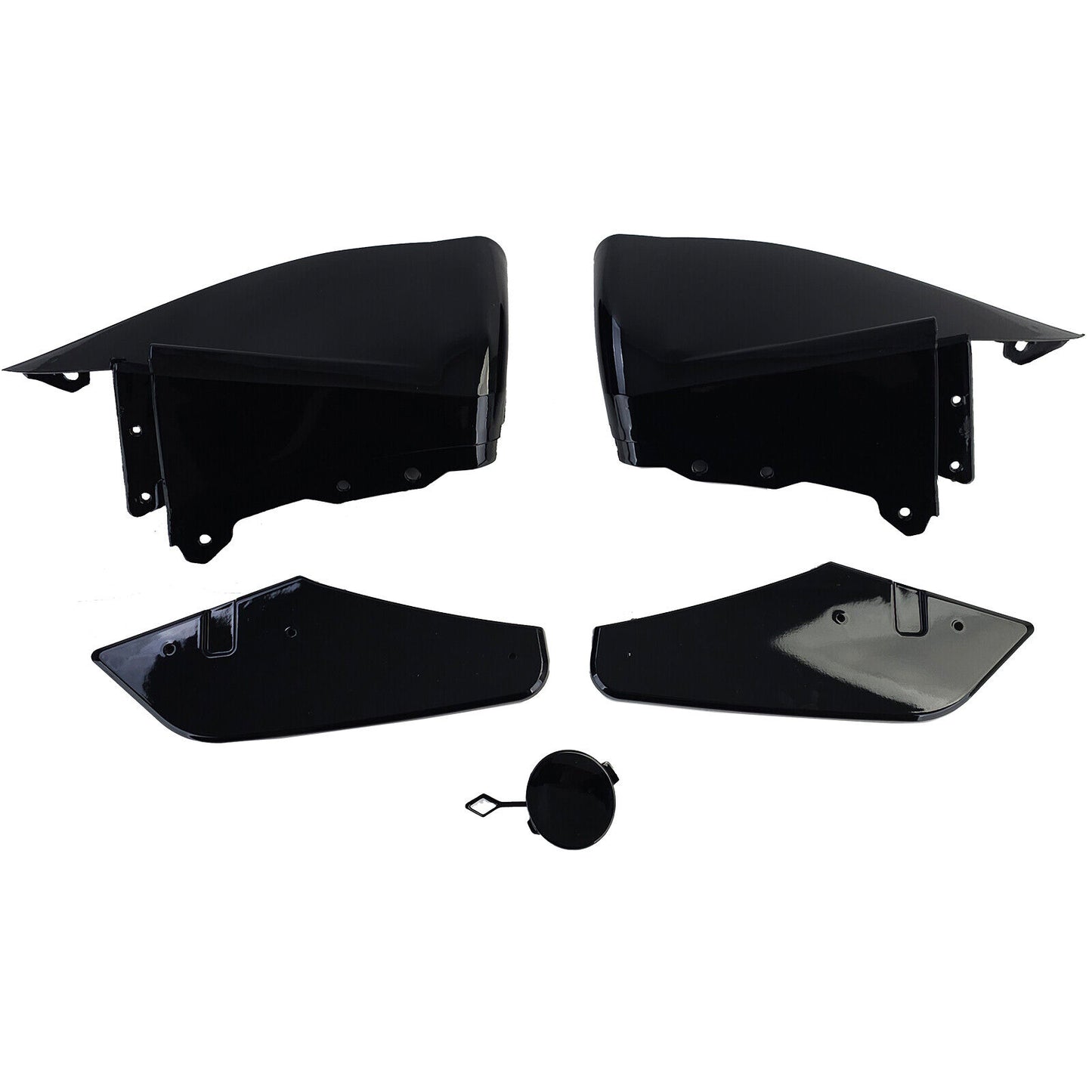 💎Glossy black diffuser suitable for Tesla Model Y from 2019💎