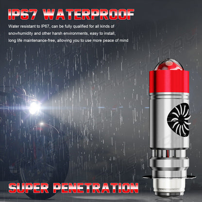 For Yamaha YFZ450 YFZ 450 YFZ450R LED 2004-2019 2020 2021 White Headlight Bulb 