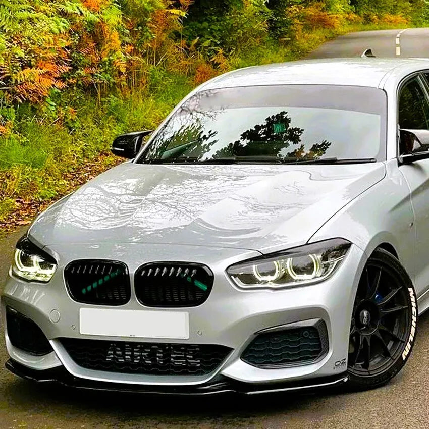 🔥KIT Gloss Black Splitter Suitable For BMW 1 Series F20 F21 M Sport 20🔥