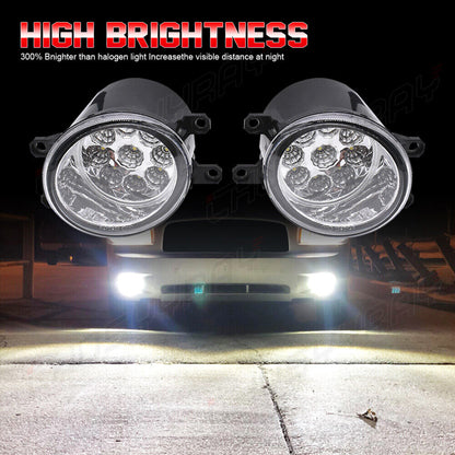 For 2012-2014 Toyota Camry SE Front Bumper Halogen Fog Lights Left Right 