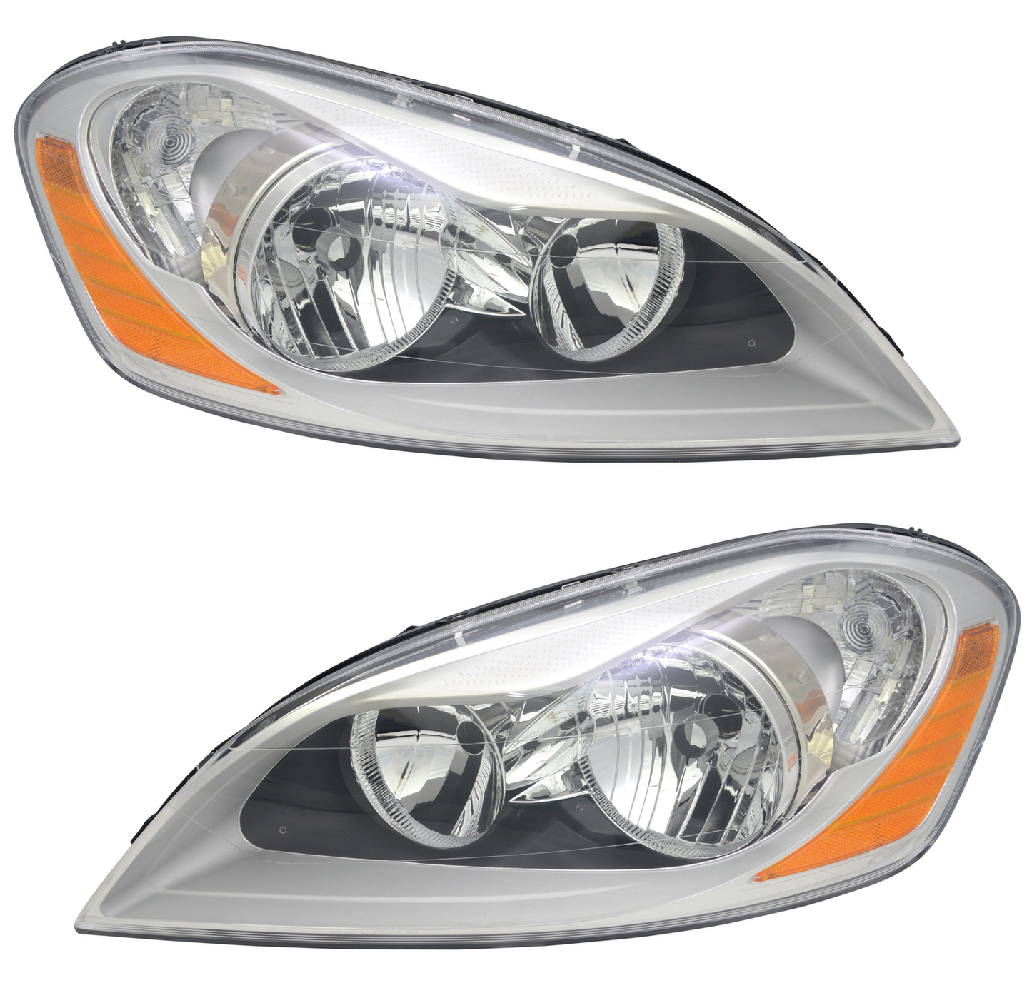 Headlight Set for Volvo XC60 H7 / H9 2008 - 2013 LWR Engine 