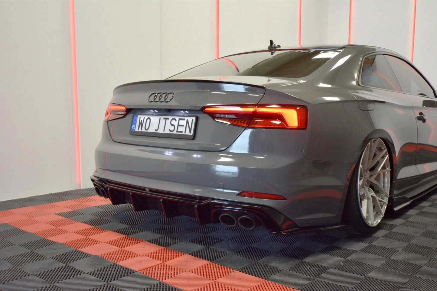 💕Diffusori   adatto per Audi S5 F5 nero lucido ABS 💕