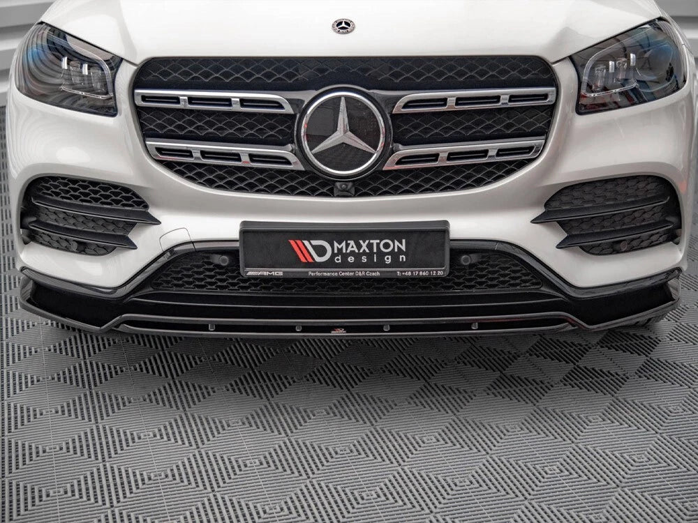 💕Splitter    adatto  per  Mercedes GLS AMG-Line X167  nero lucido  ABS💕