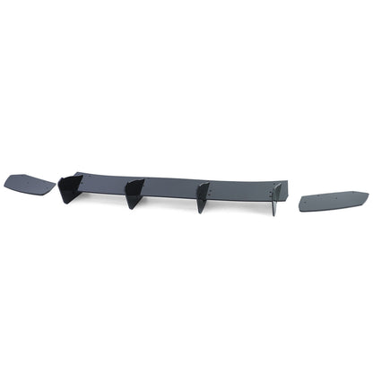 Inserto diffusore posteriore sportivo splitter nero lucido per sedile Leon 3 5F