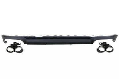 💎Punte Scarico Diffusore Paraurti per Audi A6 C8 4K Avant Berlina 18+ S6 Look💎