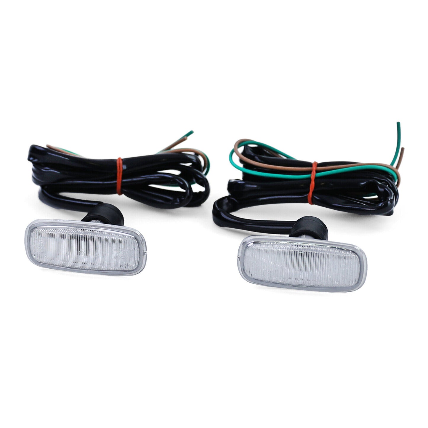 Coppia frecce laterali bianche per Audi A8 4G A4 8D2 A3 8L A6 C5 TT 8N A2- AUTOELEGANCERICAMBI
