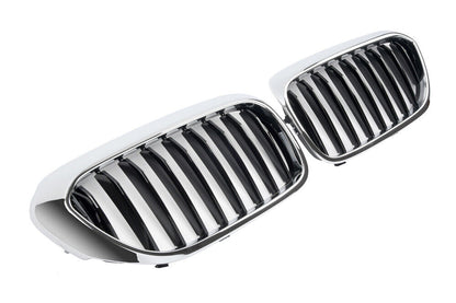 ADATTO PER BMW SERIE 5 G30 G31 GRIGLIA RADIATORE NERO LUCIDO