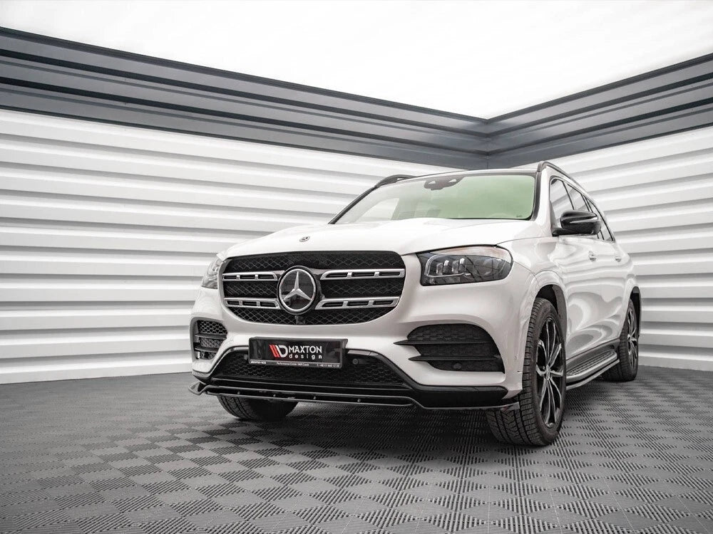 💕Splitter    adatto  per  Mercedes GLS AMG-Line X167  nero lucido  ABS💕