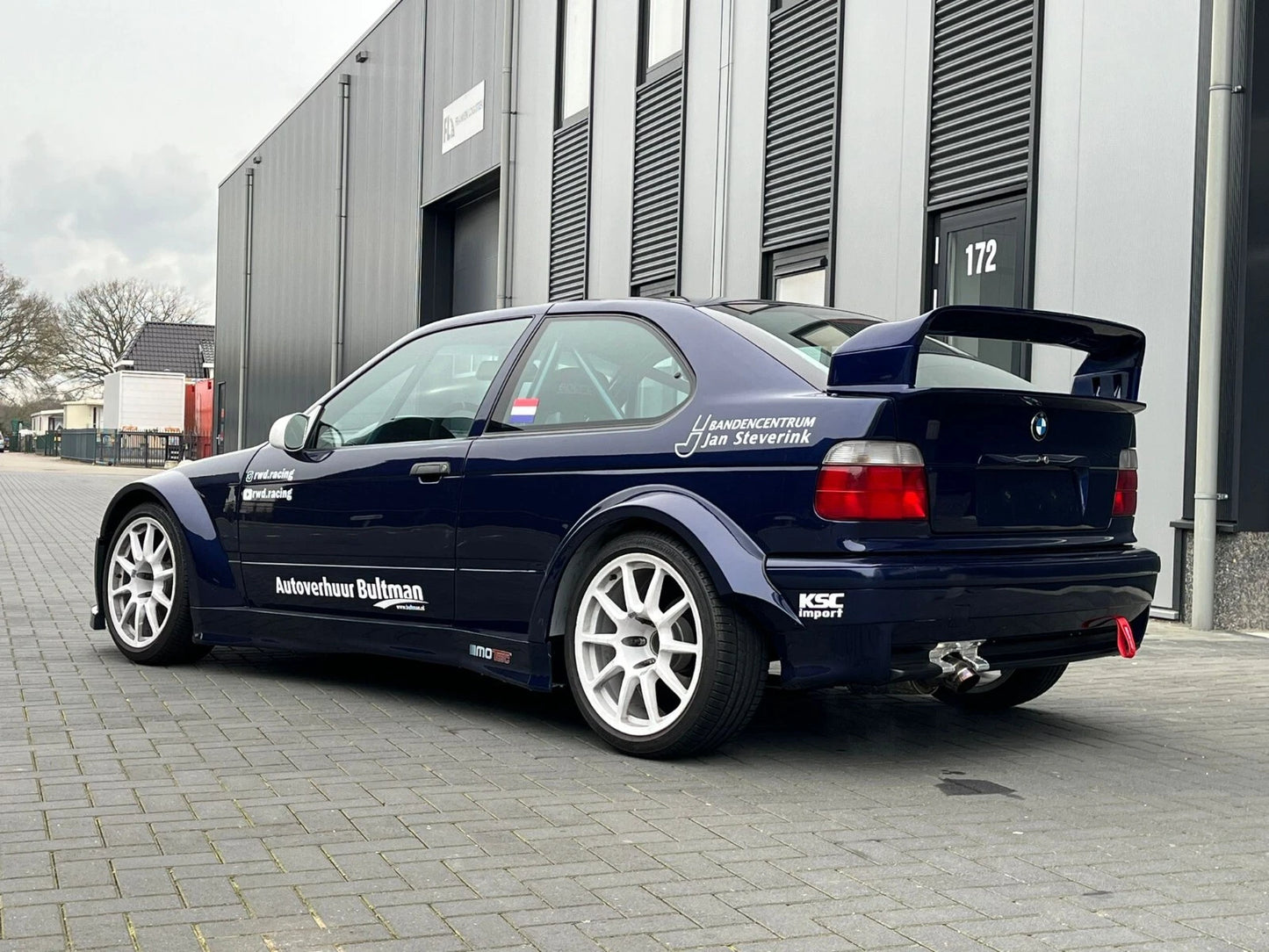 💫 Spoiler Posteriore / Ala Classe II GT Style per BMW E36 Compact (1993–2000)💫