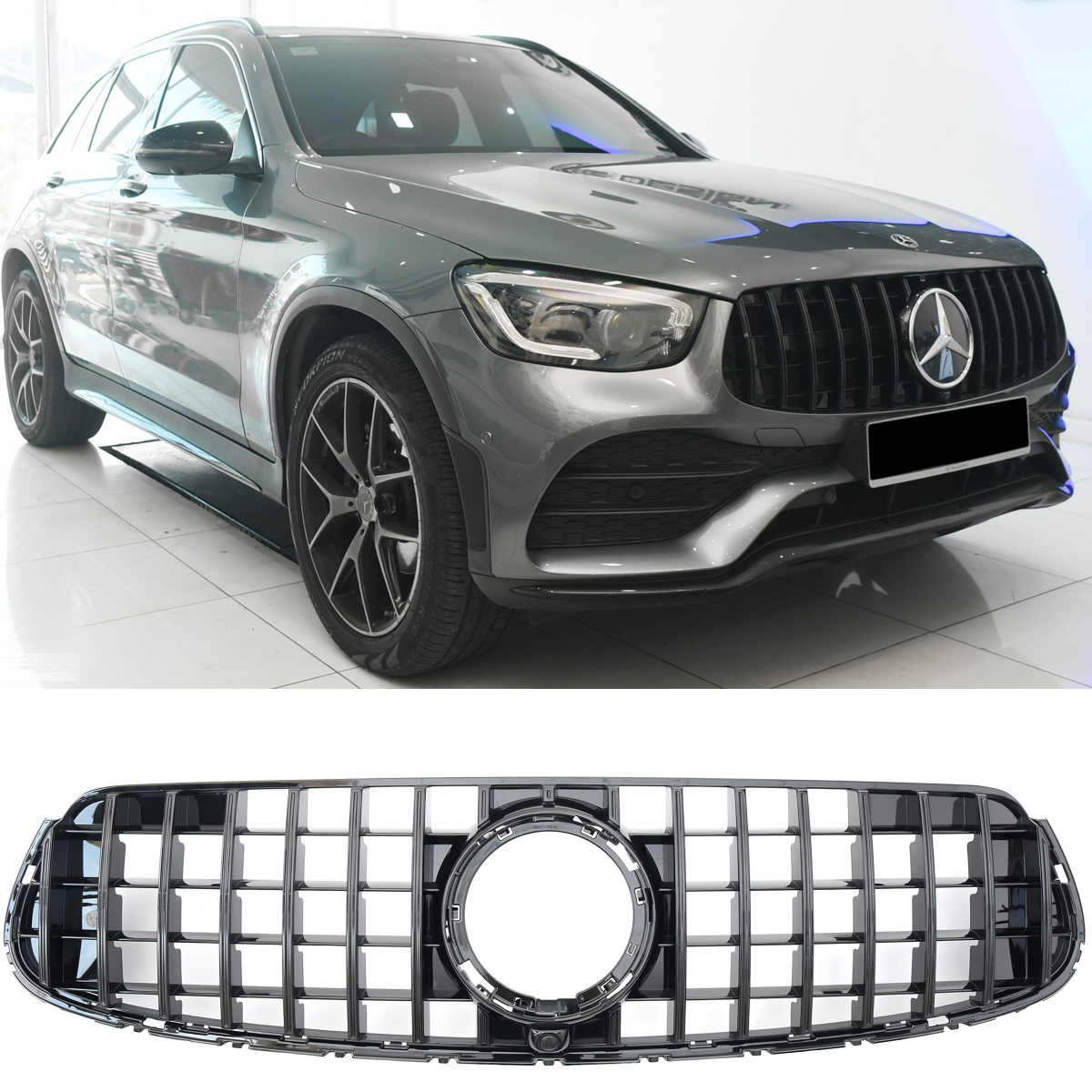 Griglia sportiva per Mercedes X253 GLC FACELIFT Panamericana GT AMG OPTIK