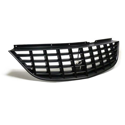 Griglia radiatore sportiva senza emblema nera per Opel Corsa D 06-10-