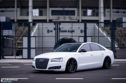 💕Sotto minigonne  adatto per  Audi A8 D4 nero lucido 💕