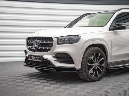 💕Splitter    adatto  per  Mercedes GLS AMG-Line X167  nero lucido  ABS💕