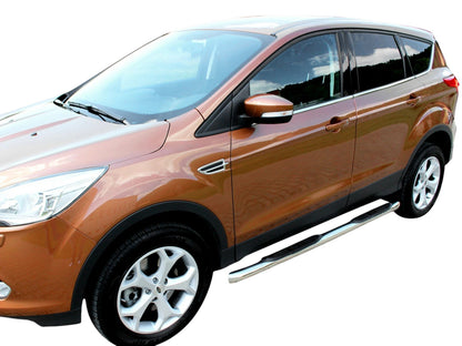🔥ART.8597 BARRE LATERALI PEDANE INOX FORD KUGA 2 2013-2019🔥