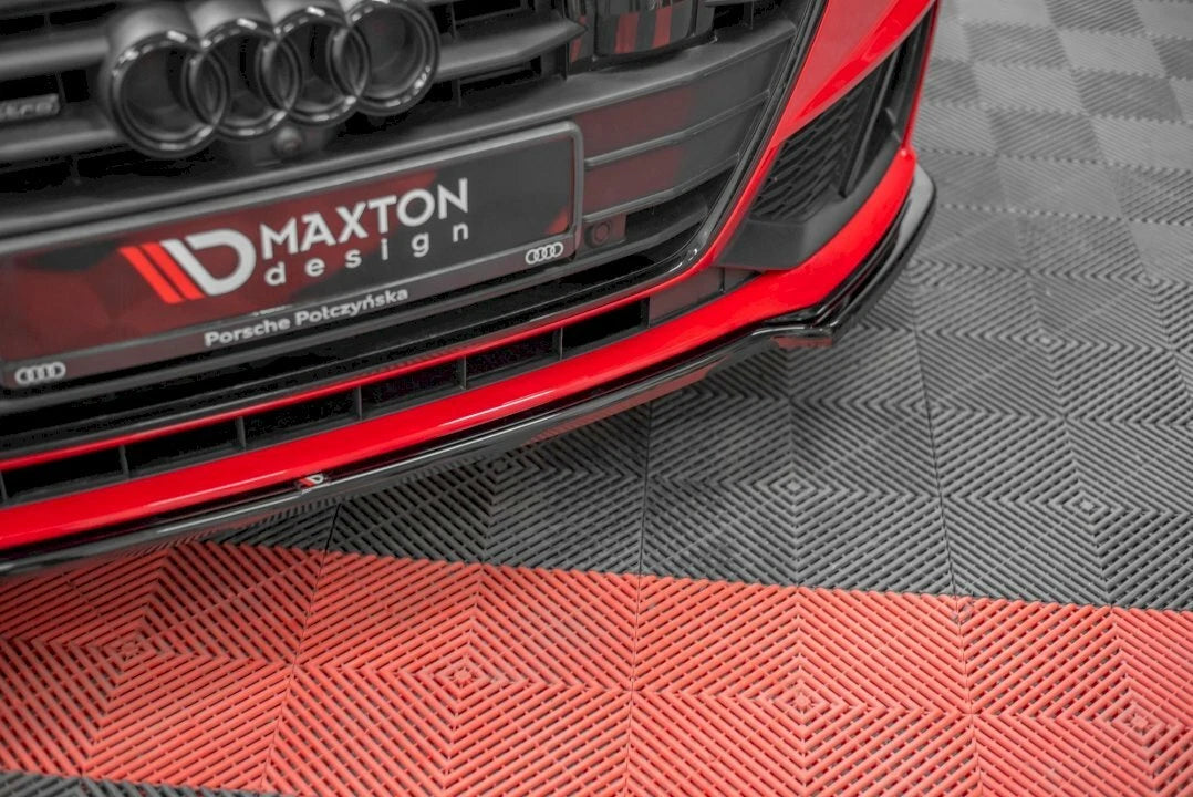 💕 Splitter adatto per  AUDI S7 C8 / A7 C8 S-LINE SPORTBACK  nero lucido 💕