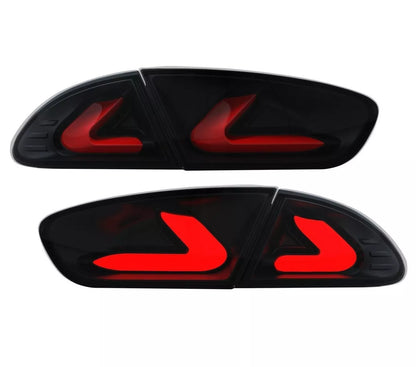 FARI FANALI POSTERIORI A LED PER SEAT LEON 1P1 1PA 09-12 FANALI POSTERIORI NERI