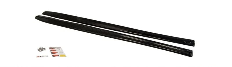 💕Sotto minigonne  adatto  per  Alfa Romeo Giulietta  nero lucido  ABS💕