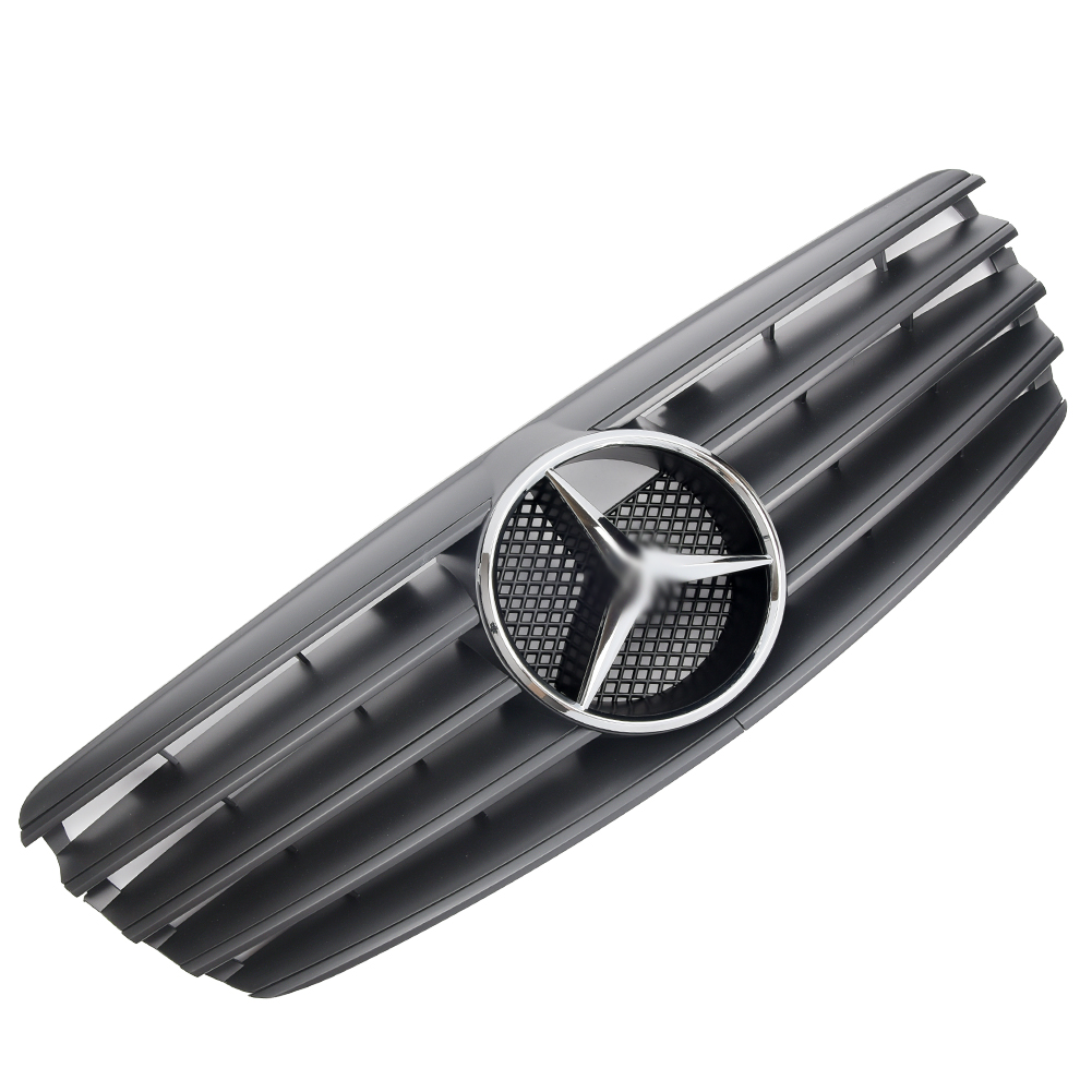 Griglia sportiva per Mercedes W211 / S211 E fino al 2006 nero opaco AMG LOOK