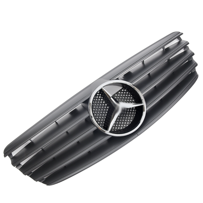 Griglia sportiva per Mercedes W211 / S211 E fino al 2006 nero opaco AMG LOOK