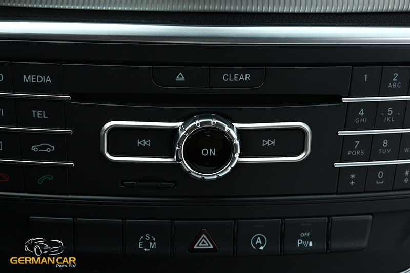 For Mercedes A CLA and GLA chrome frame panel radio remote control 