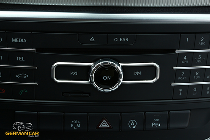 For Mercedes A CLA and GLA chrome frame panel radio remote control 