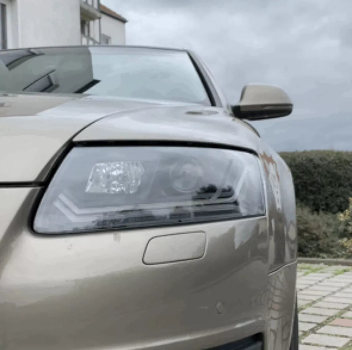 Per Audi A6 4F 08-11 Faro allo Xeno Design 4G TFL Frecce Led Luce di marcia