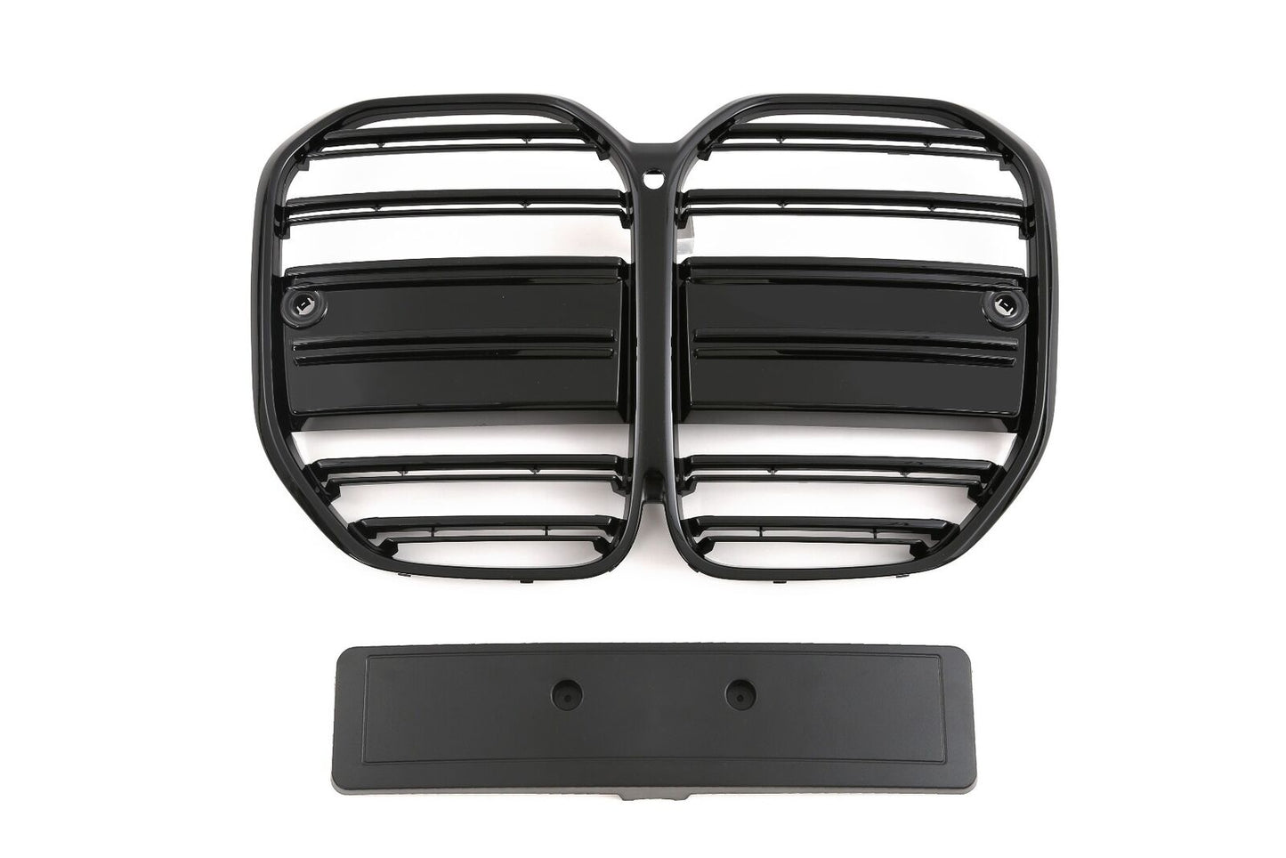 ADATTO PER BMW SERIE 4 G22 G23 GRIGLIA SPORTIVA NERO LUCIDO