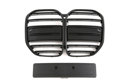 ADATTO PER BMW SERIE 4 G22 G23 GRIGLIA SPORTIVA NERO LUCIDO
