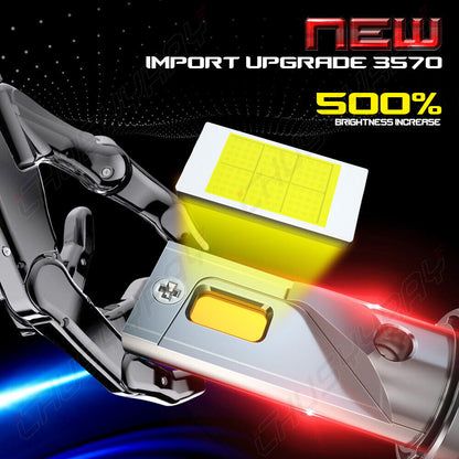 Fit Acura MDX 2004 2005 2006 - 6PC LED Headlights + Fog Lights Bulbs Combo Kit 