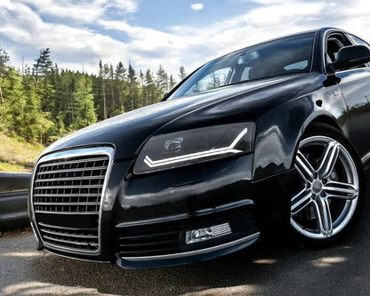 Per Audi A6 4F 08-11 Faro allo Xeno Design 4G TFL Frecce Led Luce di marcia