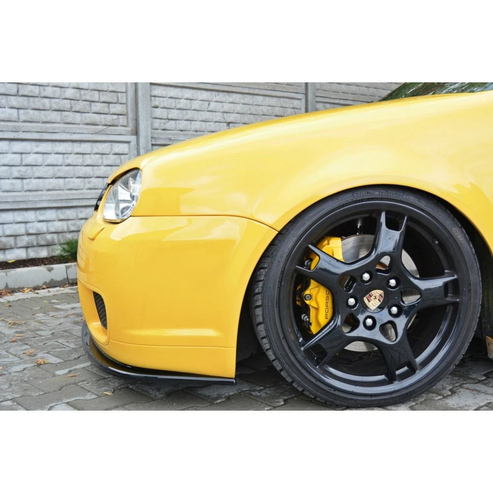 💕Splitter  adatto per VOLKSWAGEN GOLF MK4 R32  NERO LUCIDO  💕