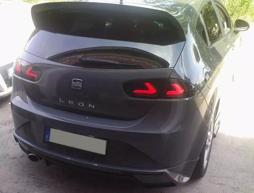 FARI FANALI POSTERIORI A LED PER SEAT LEON 1P1 1PA 09-12 FANALI POSTERIORI NERI