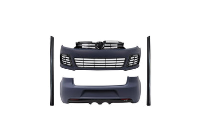 Bodykit for VW Golf 6 08-13 R20 Look Grille Side Skirts DRL LED Bumper 