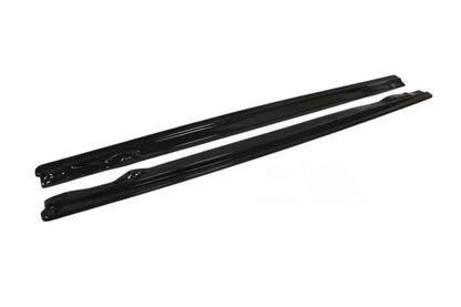 ✨MINIGONNE laterali design nero lucido ABS per AUDI A6 C8 2019+✨