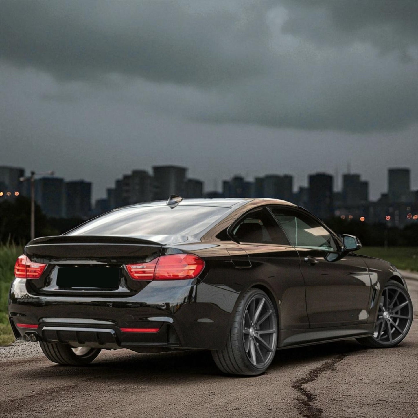 💫Diffusore Posteriore M Performance Lucido (Gloss) per BMW Serie 4 F32 Coupé 💫