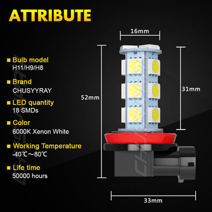 4x For Nissan Frontier 2005-2018 LED High/Low Beam Headlight + Bulbs 