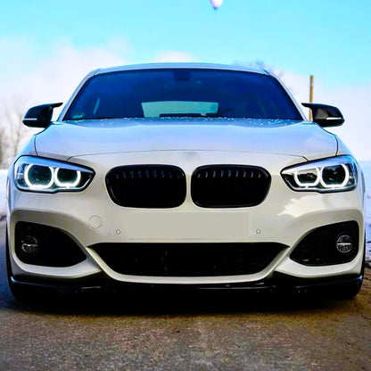 🔥KIT Gloss Black Splitter Suitable For BMW 1 Series F20 F21 M Sport 20🔥