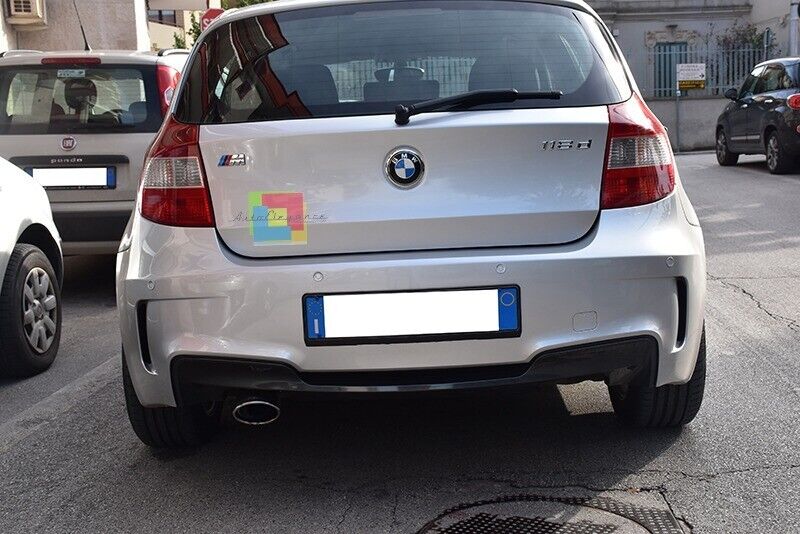 PARAURTI POSTERIORE ADATTO PER BMW SERIE 1 E87 E81 2004-2011 LOOK M1